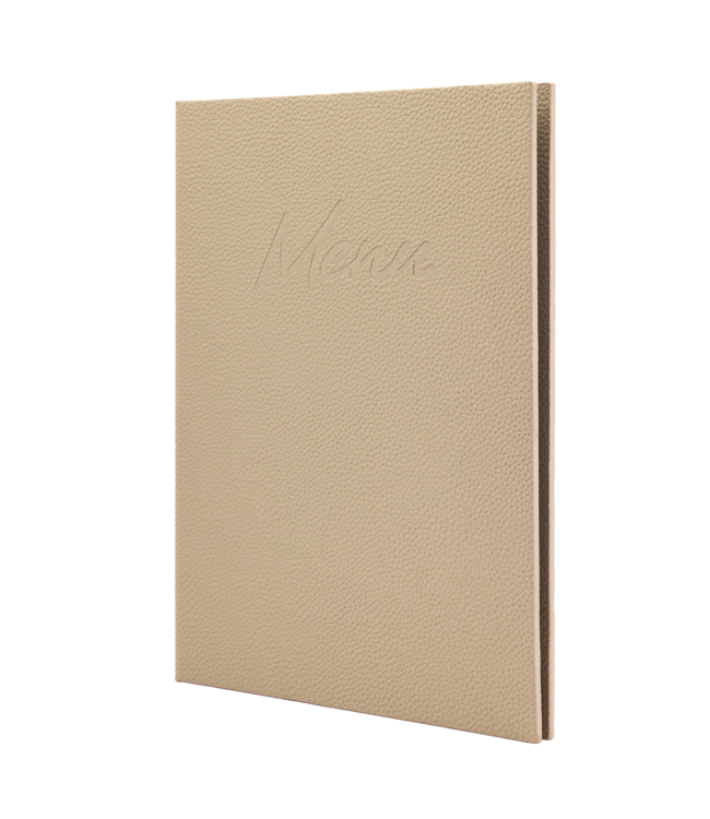 Menukaart | A4 | Signature | Zand