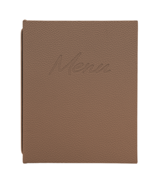 Securit Menukaart | A5 | Signature | Bruin