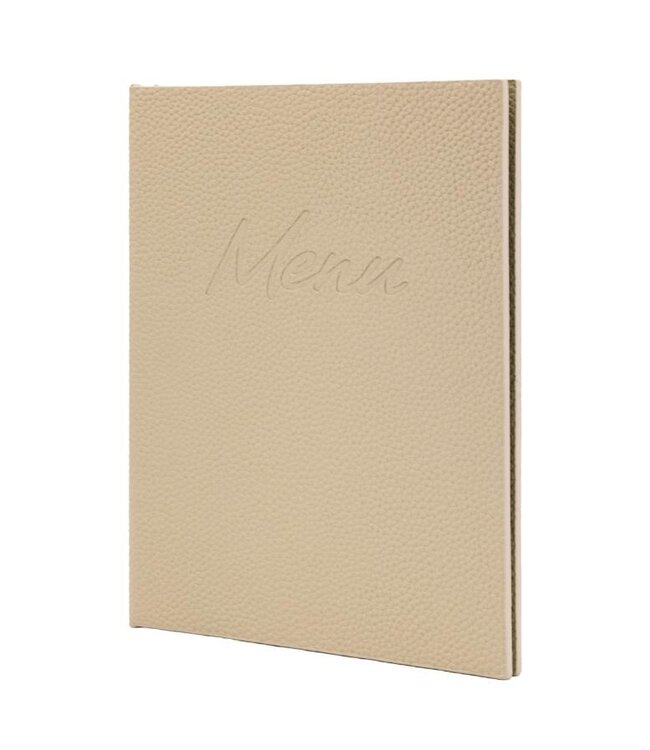 Menukaart | A5 | Signature | Zand