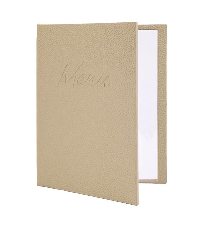 Menukaart | A5 | Signature | Zand