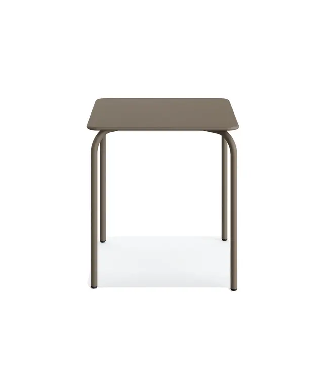 Terrastafel Olly | Vierkant | 70x70cm | Cappuccino