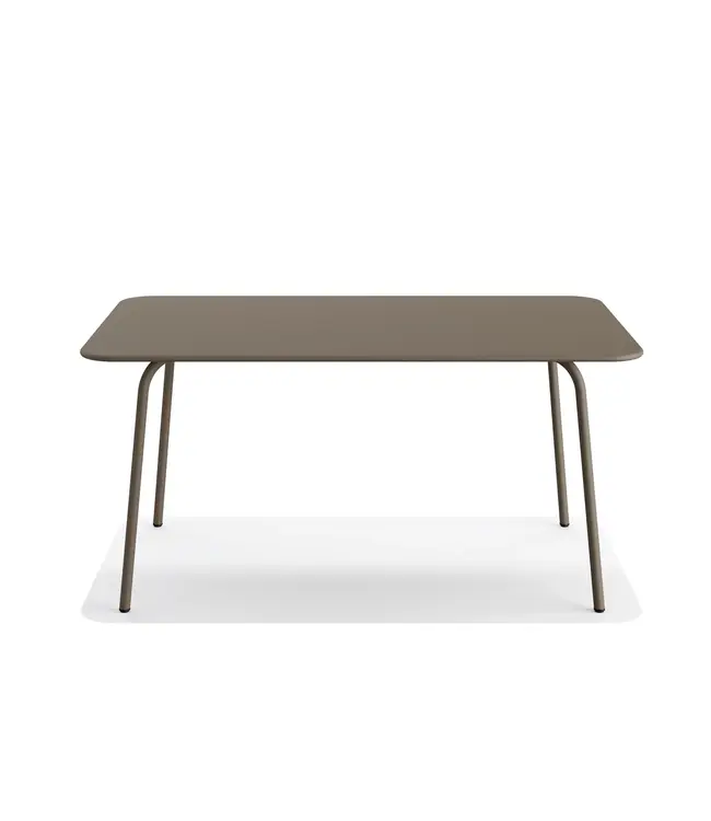 Terrastafel Shine | Rechthoekig | 160x90cm | Cappuccino