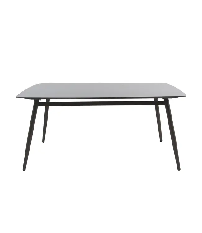 Eetkamertafel Pedro | Rechthoekig | 160x90cm | Wengé-Zwart Ceramic