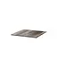 Feros Tafelblad | HPL | Vierkant | Tropical Wood houtlook | 70x70cm