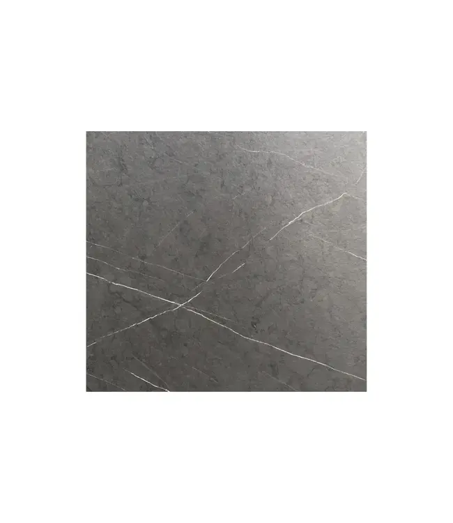Tafelblad | HPL | Vierkant | Midnight Marble marmerlook | 70x70cm