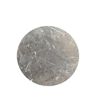 Feros Tafelblad | HPL | Rond | Galaxy Marble marmerlook | Ø70cm
