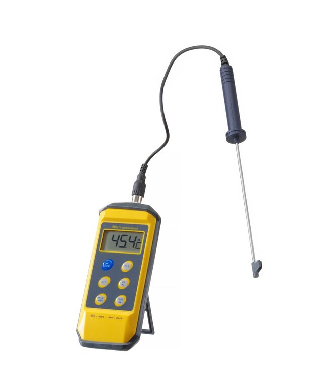Thermometer met stiftsonde - schokbestendig - van -50°C tot 300°C