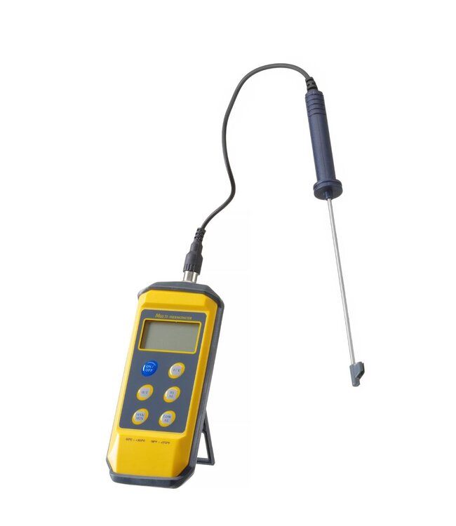 Thermometer met stiftsonde - schokbestendig - van -50°C tot 300°C