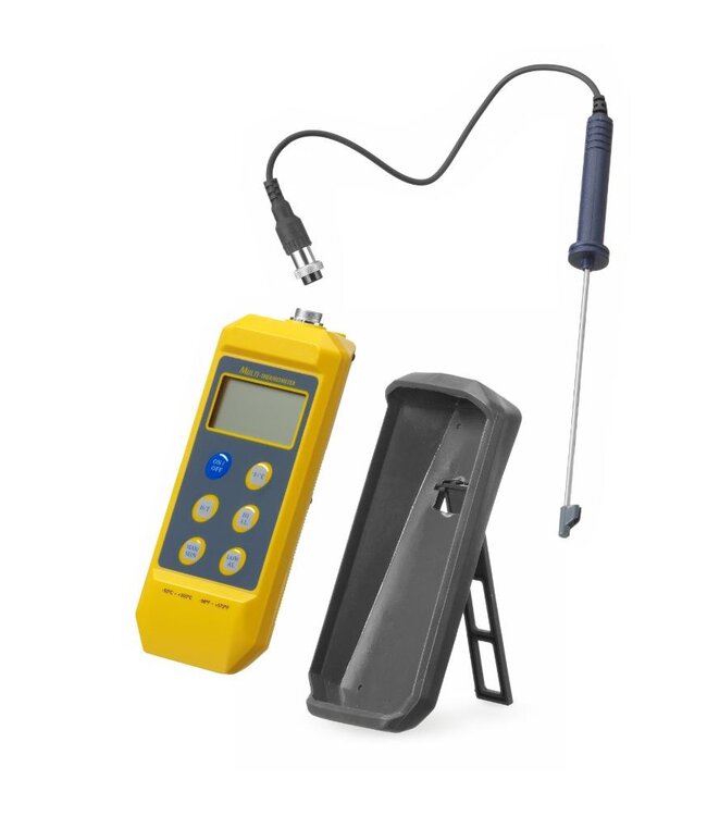 Thermometer met stiftsonde - schokbestendig - van -50°C tot 300°C