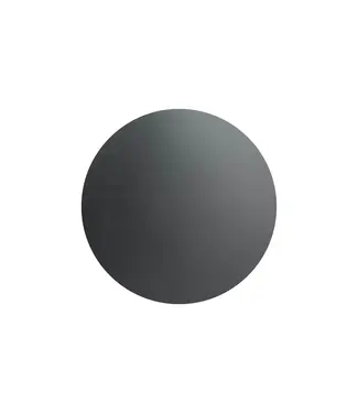 Feros Tafelblad | HPL | Rond | Zwart | Ø70cm