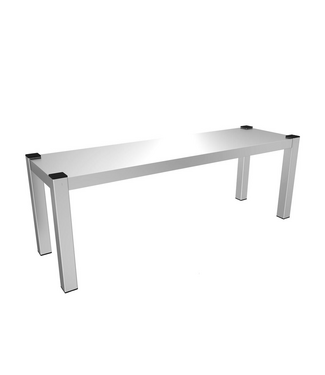 Combisteel RVS étagère enkel | Flat-pack | (H)35x(B)100x(D)30cm