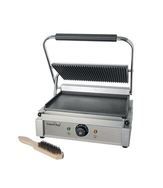 CaterChef Contactgrill solo | grande | onder glad | (H)21x(B)41x(D)40