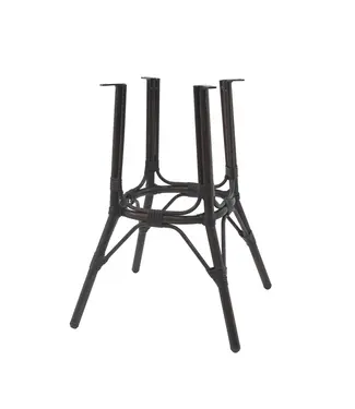 Feros Tafelonderstel Latin | Laag | Voor 70cm tafelbladen | Donker bruin