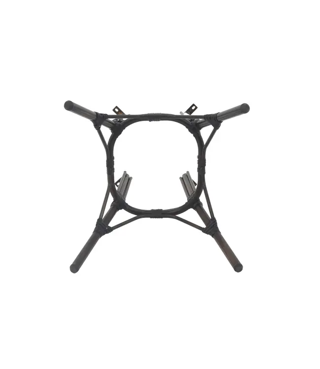 Tafelonderstel Latin | Laag | Voor 70cm tafelbladen | Donker bruin