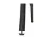 Tafelonderstel Latin | Laag | Voor 70cm tafelbladen | Donker bruin
