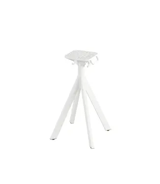 Feros Tafelonderstel Infinity | Laag | Inklapbaar | Voor 70cm tafelbladen | Wit