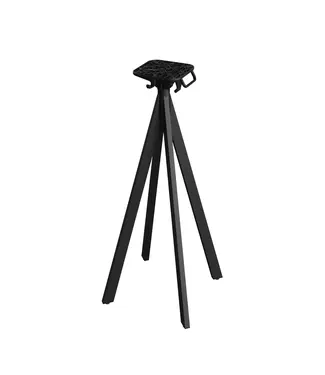Feros Tafelonderstel Infinity | Hoog | Inklapbaar | Voor 70cm tafelbladen | Zwart