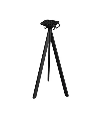 Feros Tafelonderstel Infinity Tripod | Hoog | Inklapbaar | Voor 70cm tafelbladen | Zwart