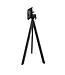 Tafelonderstel Infinity Tripod | Hoog | Inklapbaar | Voor 70cm tafelbladen | Zwart