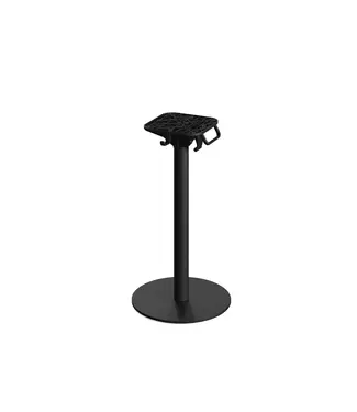 Feros Tafelonderstel Urban | Laag | Inklapbaar | Voor 70cm tafelbladen | Zwart