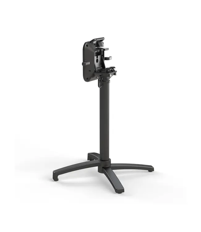 Tafelonderstel X Cross | Laag | Inklapbaar | Voor 70cm tafelbladen | Zwart