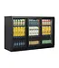 Barkoeling BA31S-3 | 3 Schuifdeuren | 311L | Zwart | (H)90x(B)135x(D)51,5cm