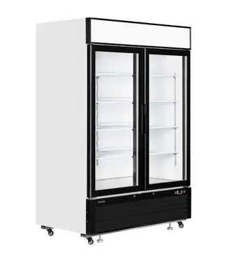 Tefcold Display koelkast LGC5000 | 2 Glazen deuren | 1108L | (H)206,5x(B)138,2x(D)80,5cm