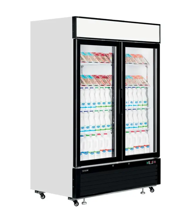 Display koelkast LGC5000 | 2 Glazen deuren | 1108L | (H)206,5x(B)138,2x(D)80,5cm