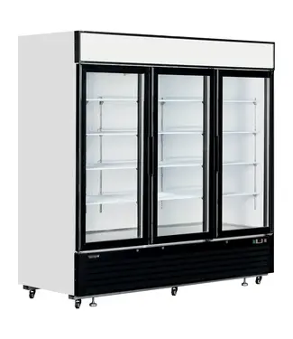 Tefcold Display koelkast LGC7500 | 3 Glazen deuren | 2050L | (H)206,5x(B)207,9x(D)80,5cm