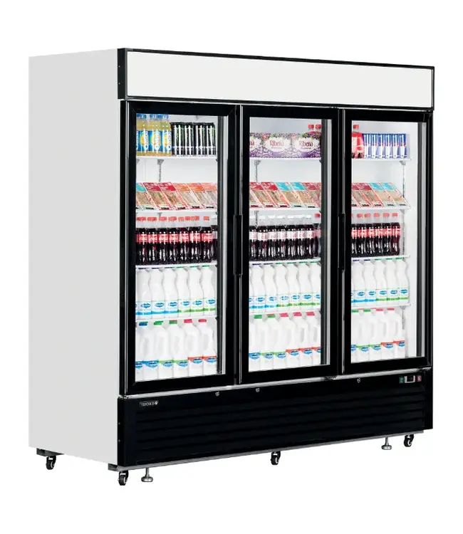 Display koelkast LGC7500 | 3 Glazen deuren | 2050L | (H)206,5x(B)207,9x(D)80,5cm