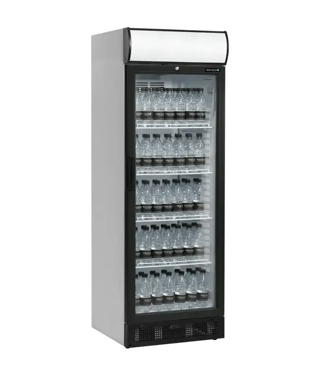 Display flessenkoelkast SCU1280CP | Glazen deur | 290L | (H)177,5x(B)59,5x(D)64cm