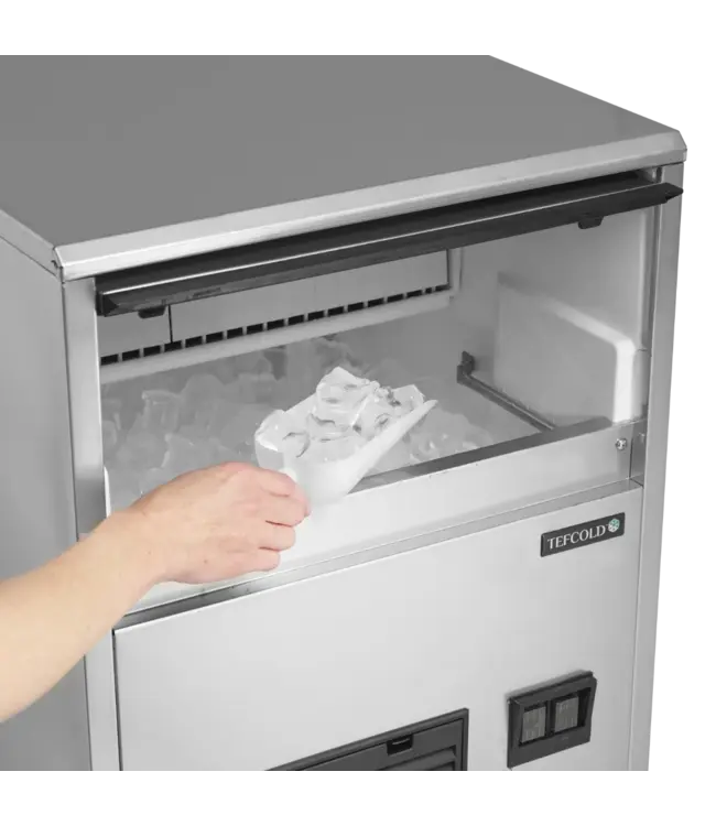 IJsblokjesmachine TC37 | 37kg/24u | Volle ijsblokjes | 16 kg bunker
