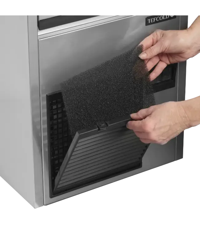 IJsblokjesmachine TC37 | 37kg/24u | Volle ijsblokjes | 16 kg bunker