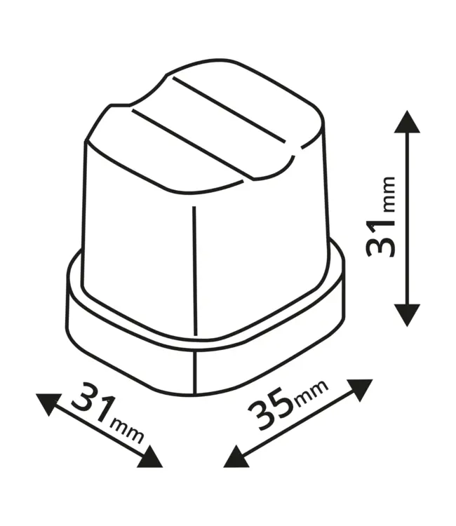 IJsblokjesmachine TC37 | 37kg/24u | Volle ijsblokjes | 16 kg bunker