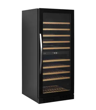 Tefcold Wijnkoeler TFW300-2F | 270L | 2 Zones | 5-18°C | Met alarm | Zwart