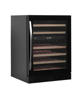 Tefcold Wijnkoeler TFW200-2F | 155L | 2 Zones | 5-18°C | Met alarm | Zwart
