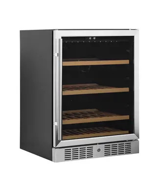 Tefcold Wijnkoeler TFW200-S | 155L | 1 Zone | 5-18°C | Met alarm | RVS