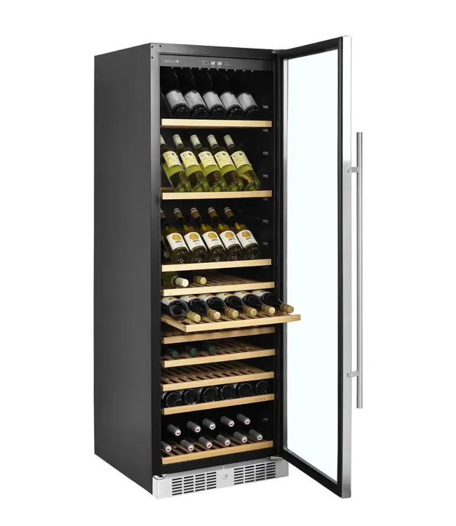 Wijnkoeler TFW400-S | 426L | 1 Zone | 5-18°C | Met alarm | RVS