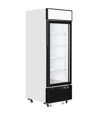 Tefcold Display vrieskast LGF2500 | Glazen deur | 496L | (H)206,5x(B)68,5x(D)80,5cm