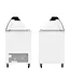 Schepijsvitrine IC202SC-SO | Voor 4x 5 liter ijsbakken | Wit
