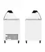 Schepijsvitrine IC402SC-SO | Voor 10x 5 liter ijsbakken | Wit