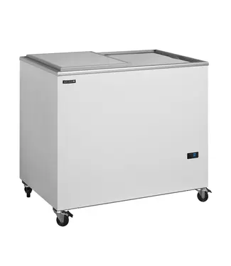 Tefcold Koelkist flessenkoeler ISC302SD | 286L | Schuifdeksels | Verrijdbaar | Wit