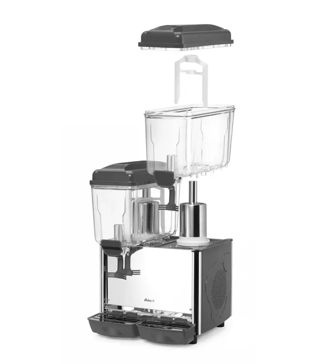Sapdispenser Arktic - 2x12 liter - Zwart