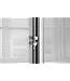 Backbar koelkast Arktic | 2 Glazen schuifdeuren | 188L | Zilver | (H)84x(B)90x(D)52cm