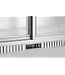 Backbar koelkast Arktic | 2 Glazen schuifdeuren | 188L | Zilver | (H)84x(B)90x(D)52cm
