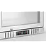 Backbar koelkast Arktic | Glazen deur | 97L | Zilver | (H)87x(B)50x(D)53cm