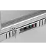 Backbar koelkast Arktic | Glazen deur | 97L | Zilver | (H)87x(B)50x(D)53cm