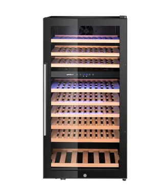 Arktic Wijnkoeler Arktic | 230L | 2 Zones | 5-18°C | Met alarm | Zwart