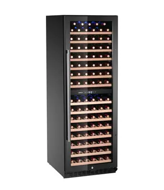 Arktic Wijnkoeler Arktic | 418L | 2 Zones | 5-18°C | Met alarm | Zwart