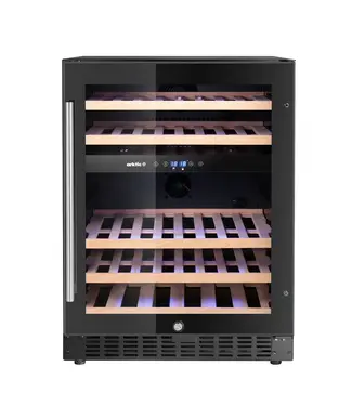 Arktic Wijnkoeler Arktic | 137L | 2 Zones | 5-18°C | Met alarm | Zwart
